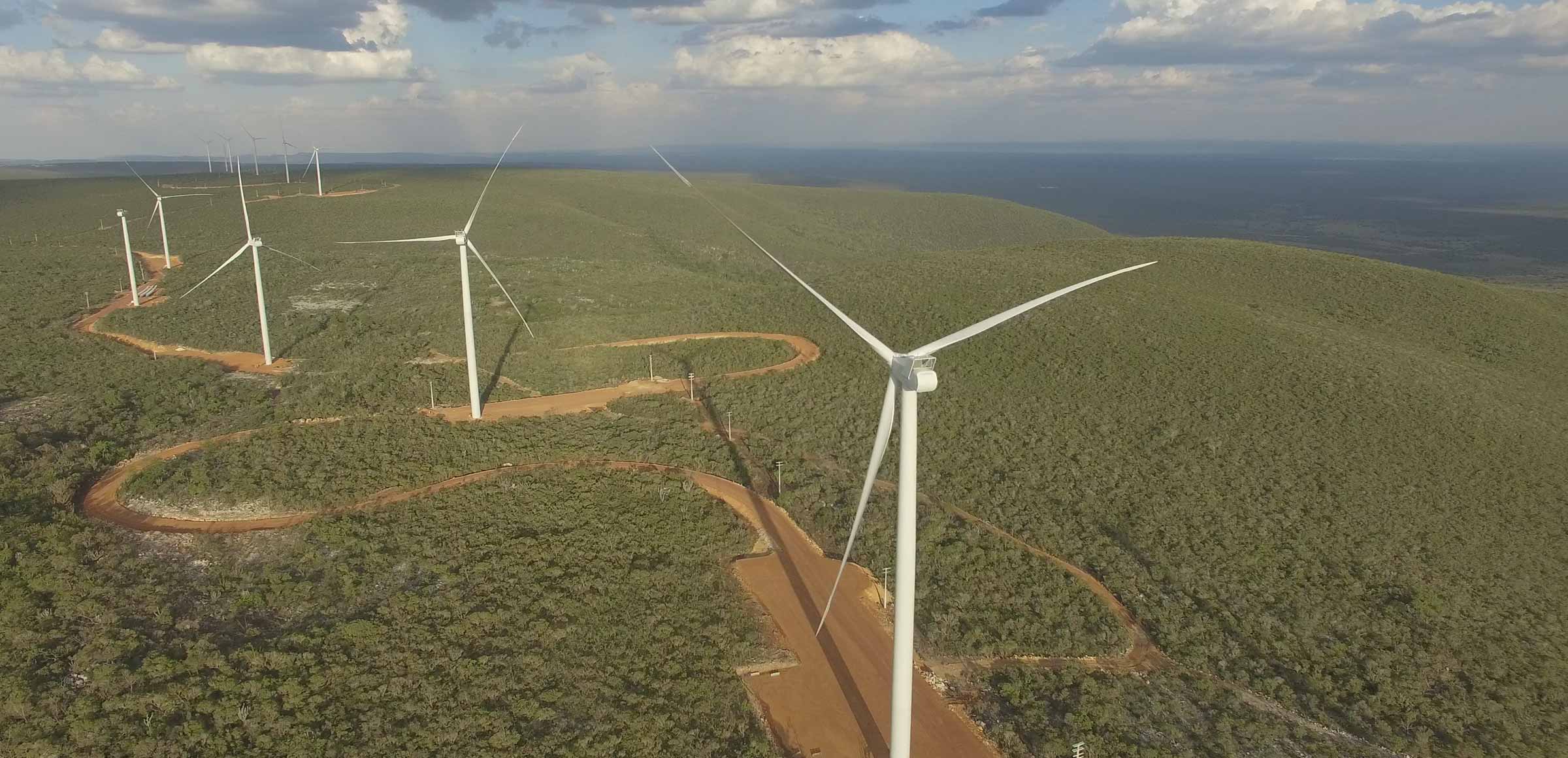 No Brasil, a EGP conecta a expansão do parque eólico de Delfina à rede
