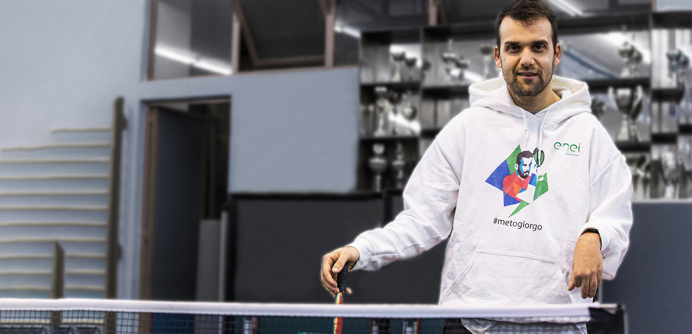 Giorgos Mouchthis, a table tennis champion and an inspiration to us all, Enel Green Power