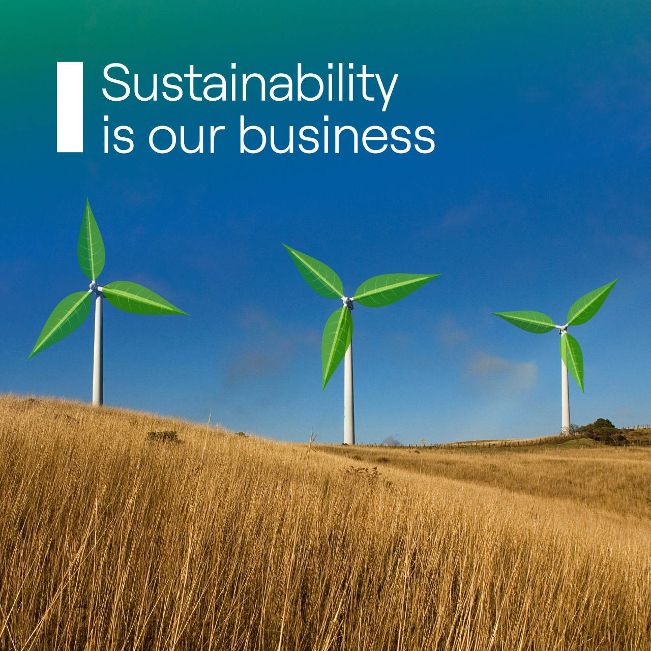Sustainability is our business