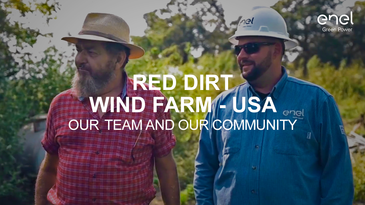 Red Dirt the Enel Green Power wind farm in Oklahoma Enel Green Power