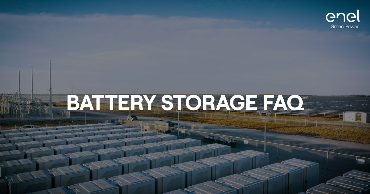 Facts about Battery Energy Storage Enel Green Power