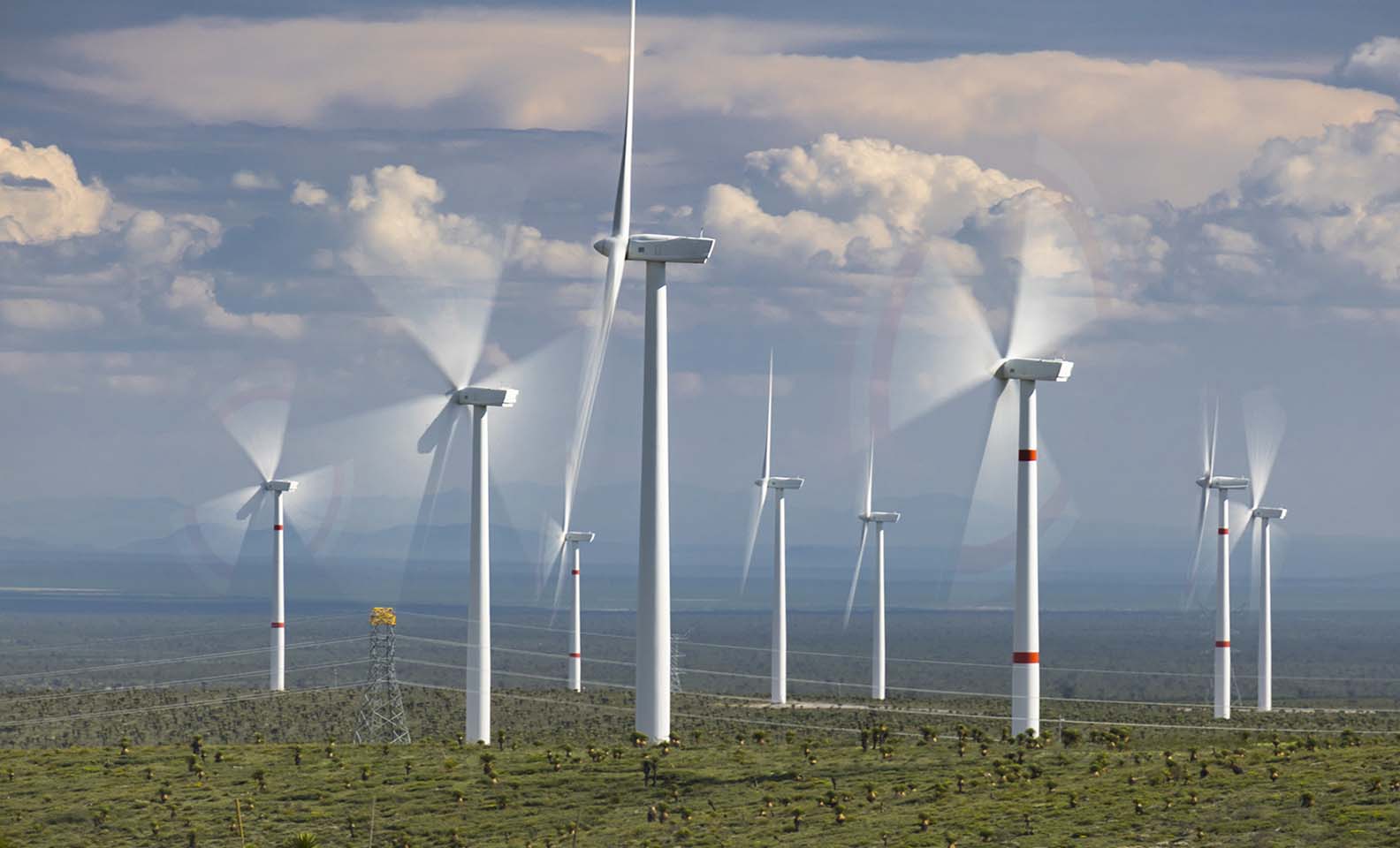 Visión general de las turbinas eólicas en funcionamiento