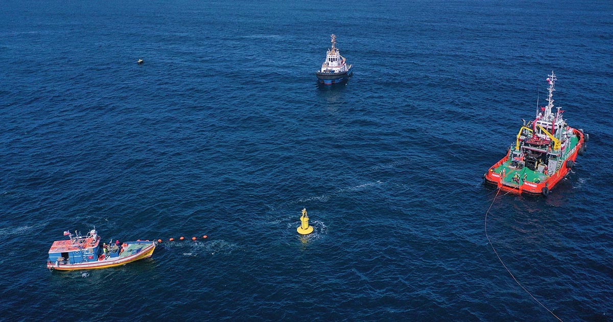Enel Green Power installs the first fullscale wave energy converter in