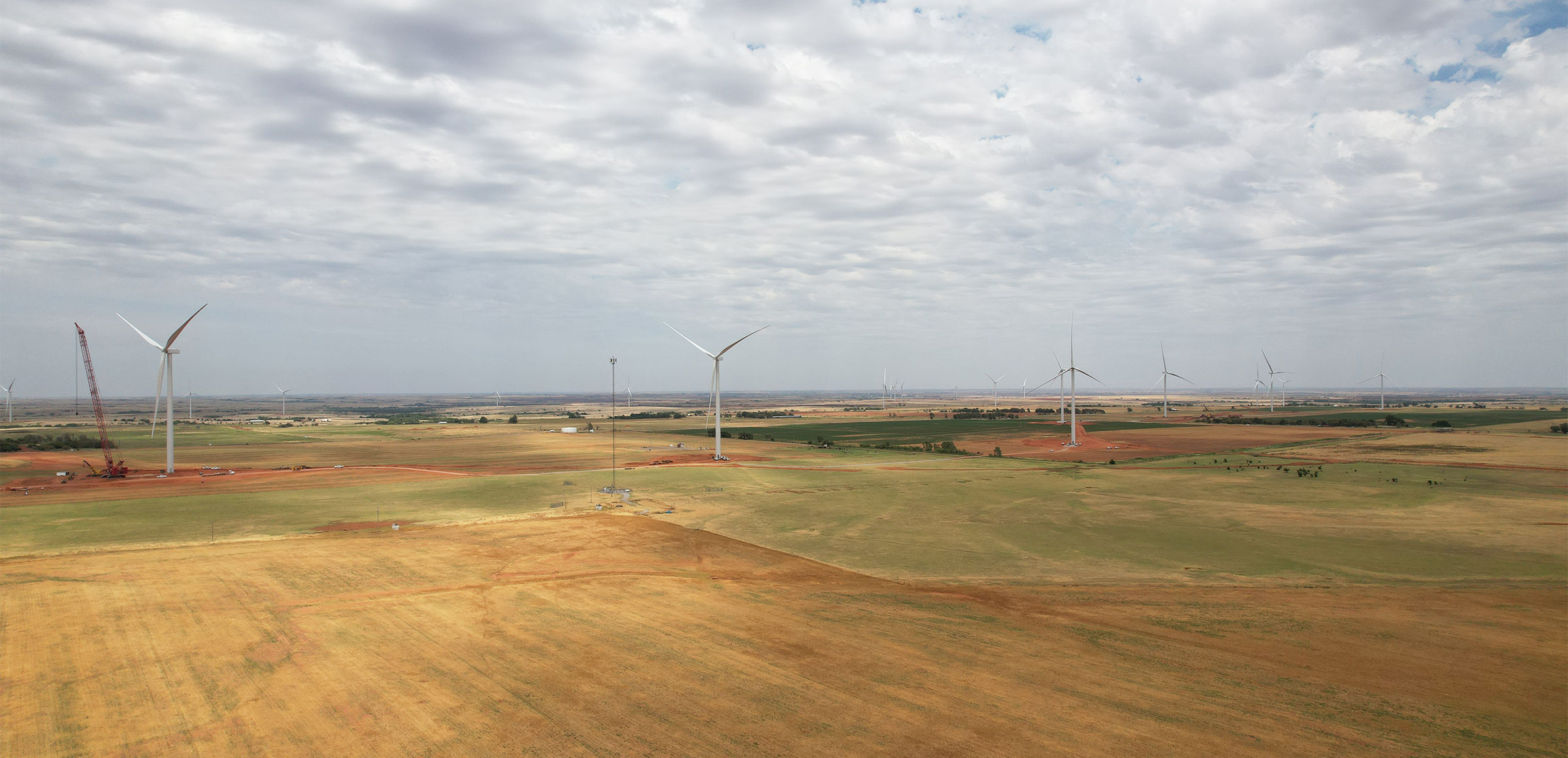 Enel Green Power's Little Elk wind farm: a time-lapse construction