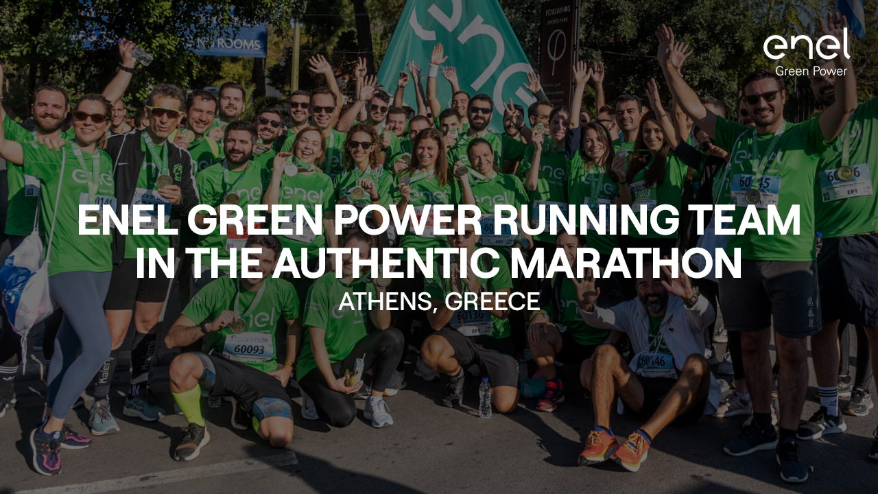 The Biggest Green Team Ran in the Authentic Athens Marathon